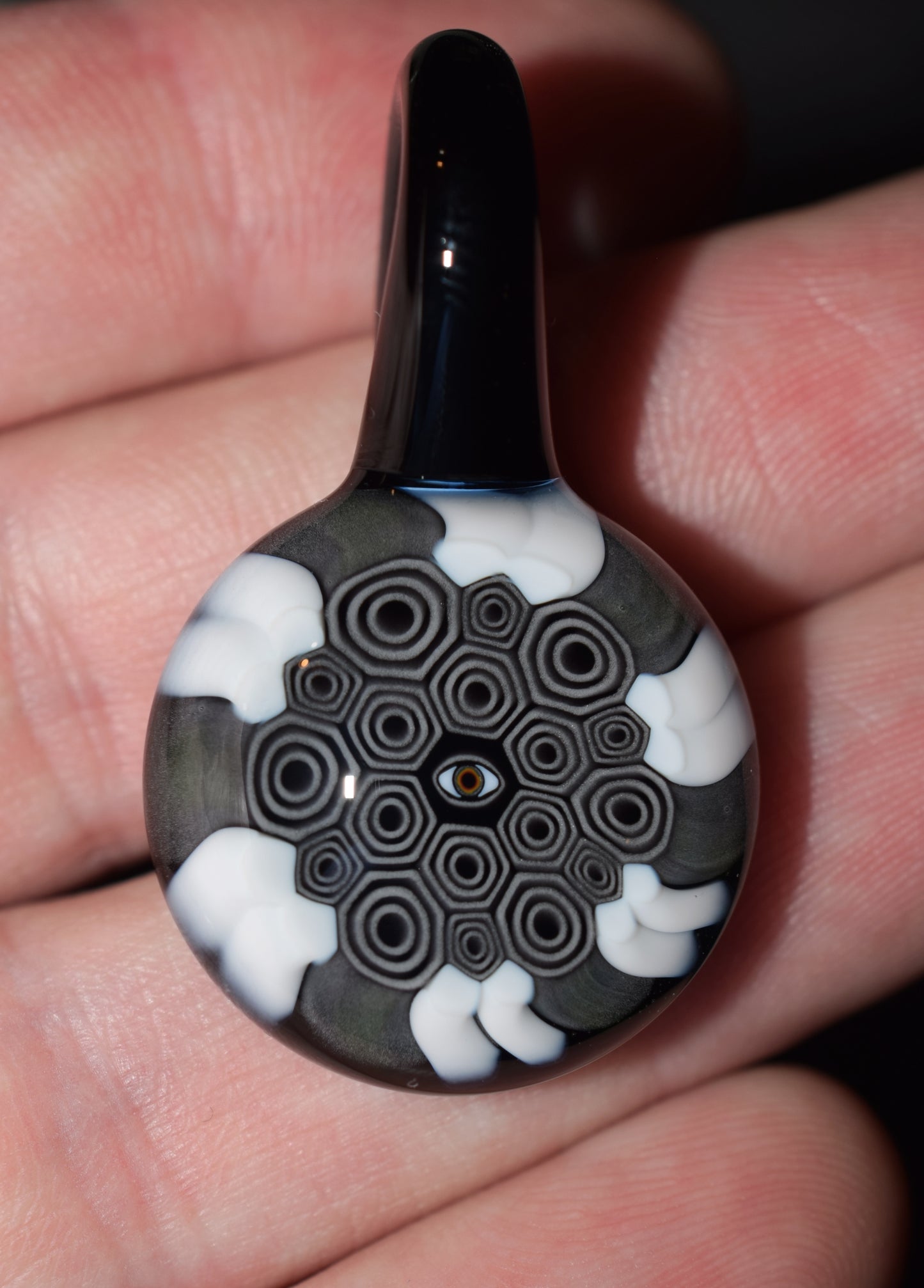 Murrine cane #27 pendant