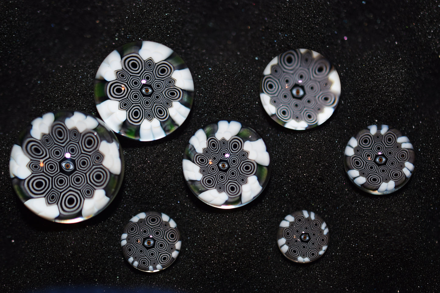 Murrine cane #27 marbles