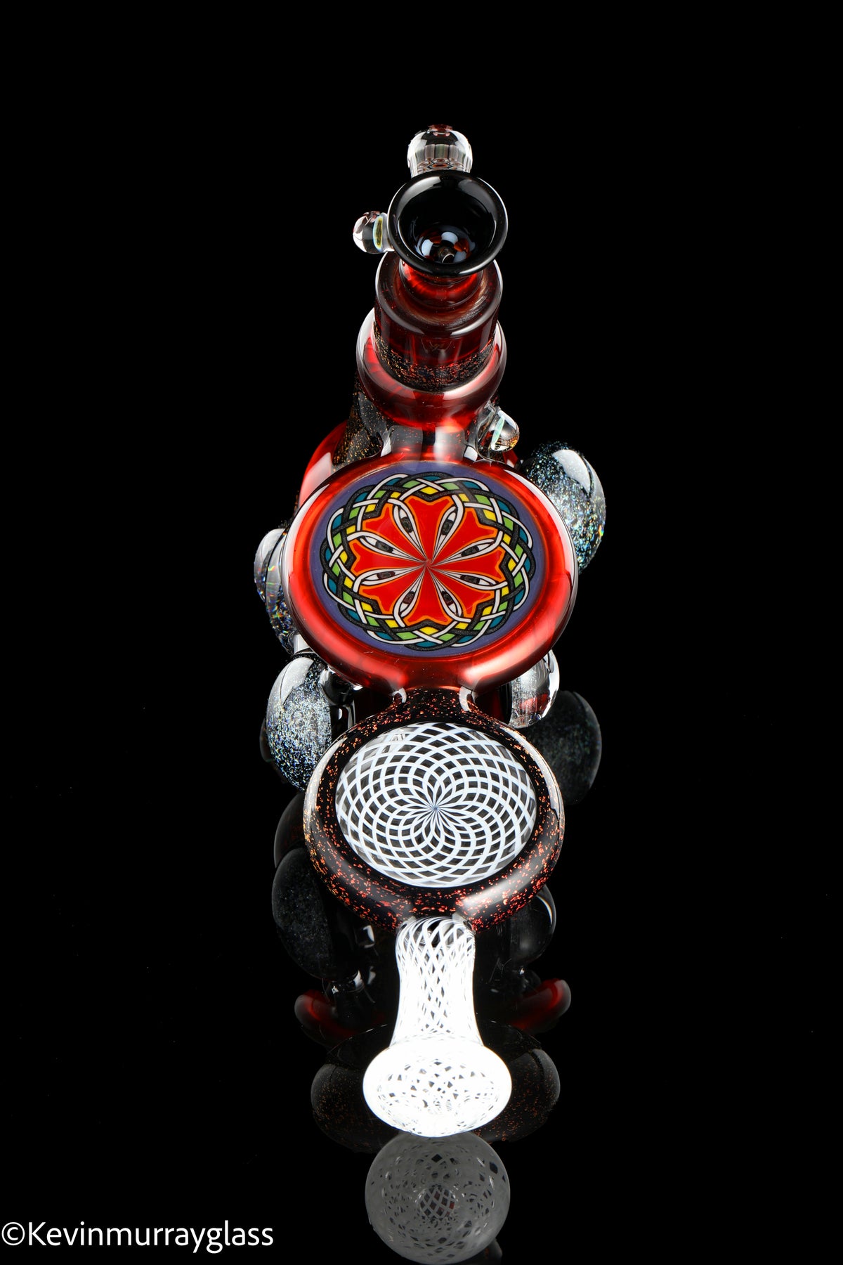 Mohawk skull bubbler