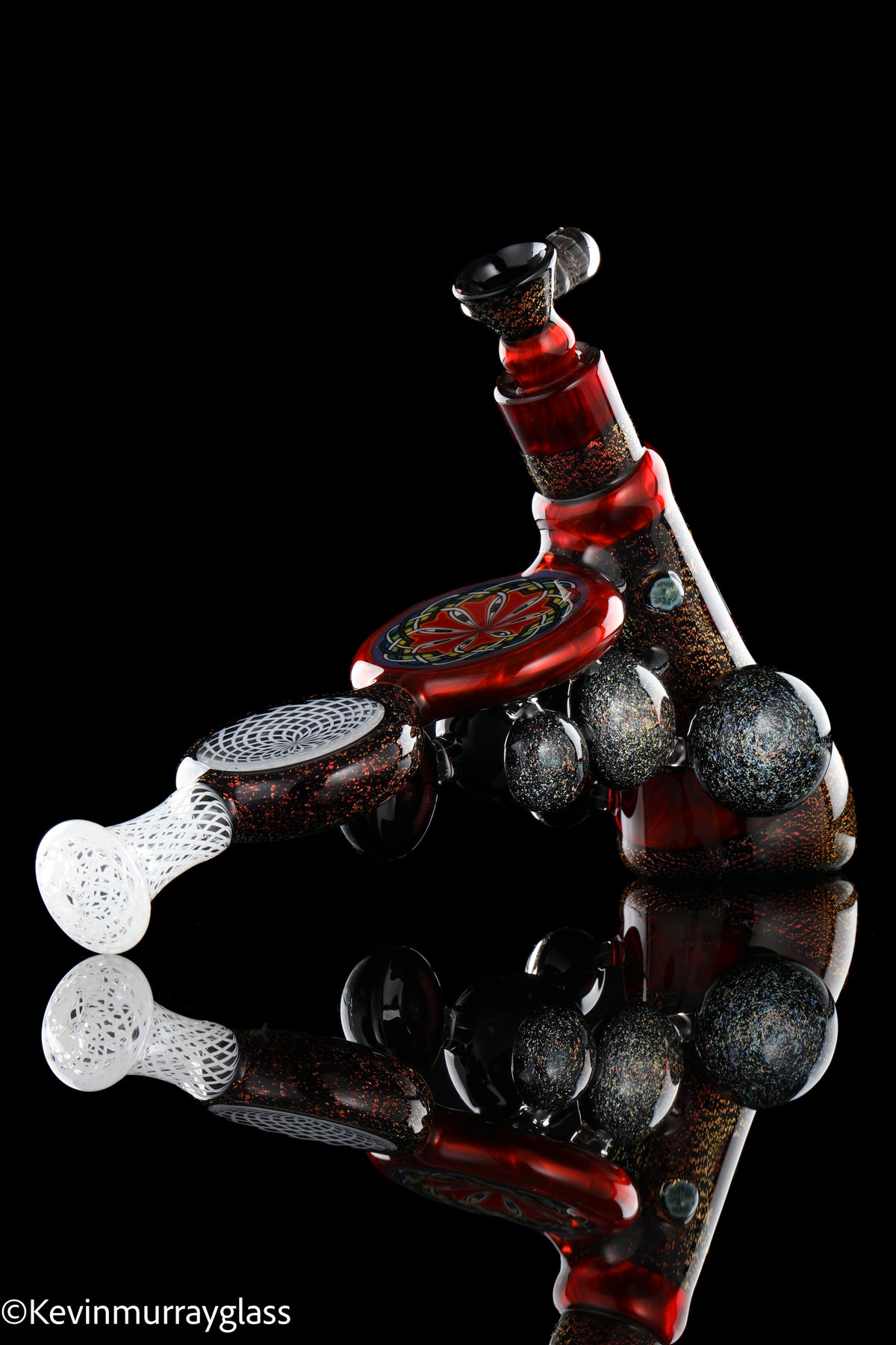 Mohawk skull bubbler