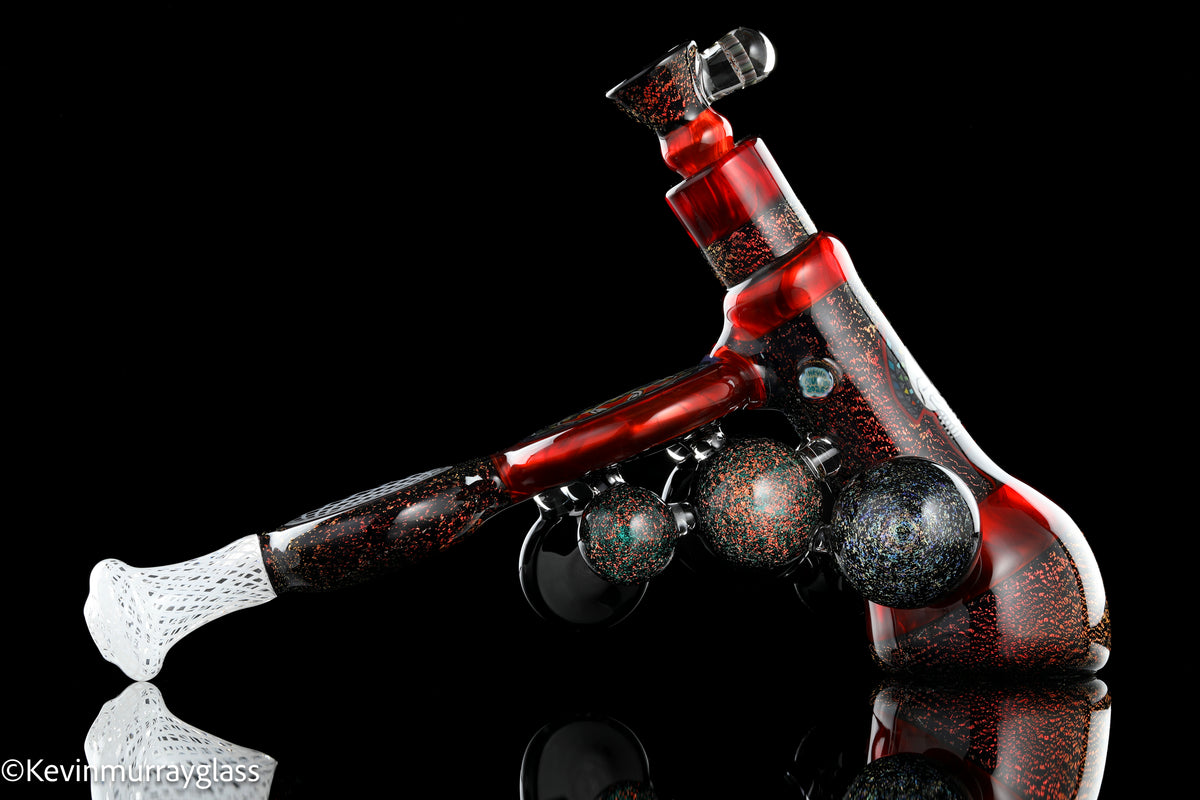 Mohawk skull bubbler