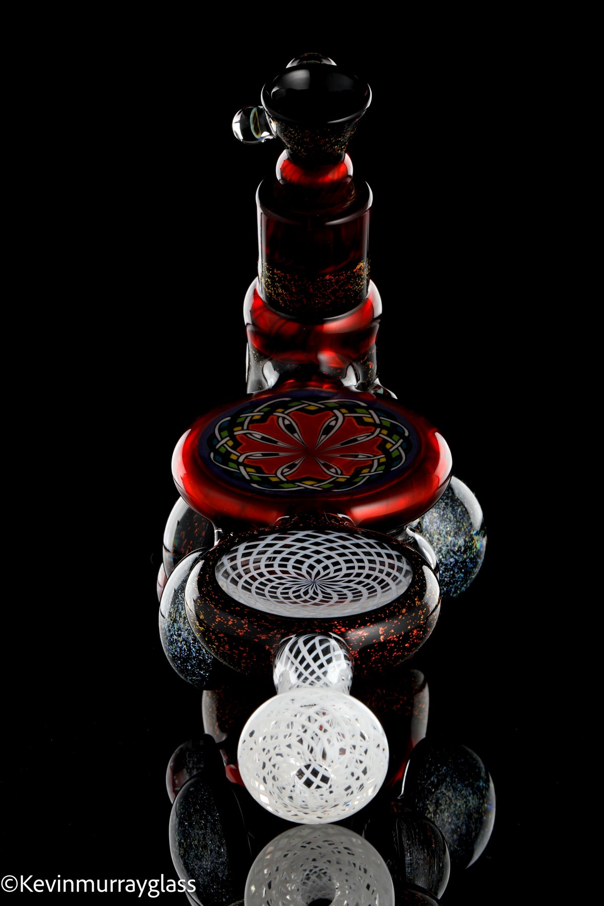 Mohawk skull bubbler