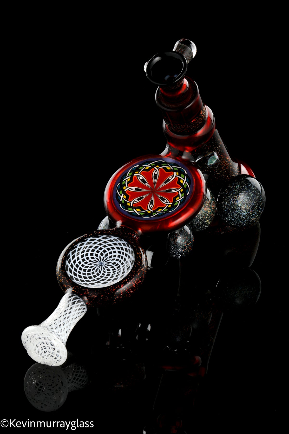 Mohawk skull bubbler