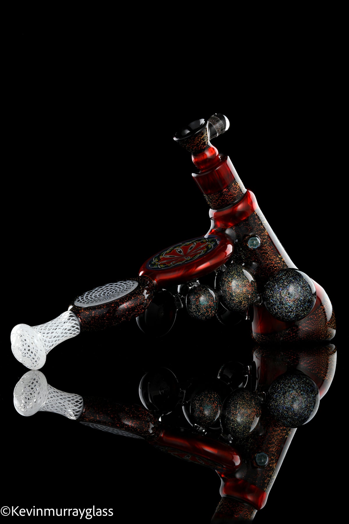 Mohawk skull bubbler