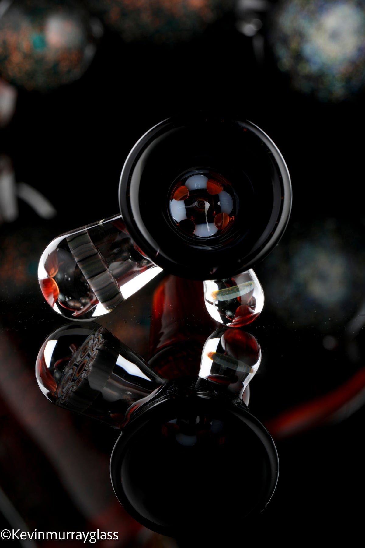 Mohawk skull bubbler
