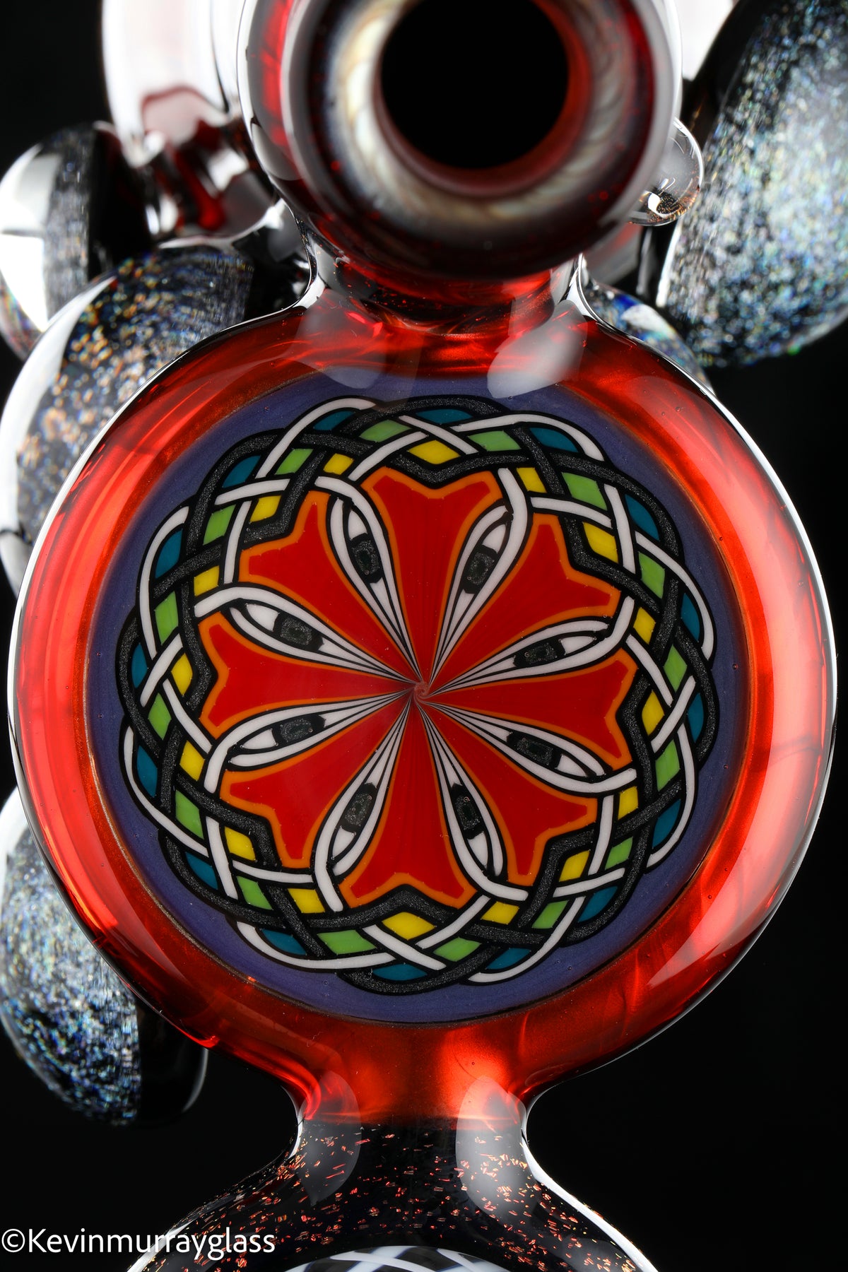 Mohawk skull bubbler