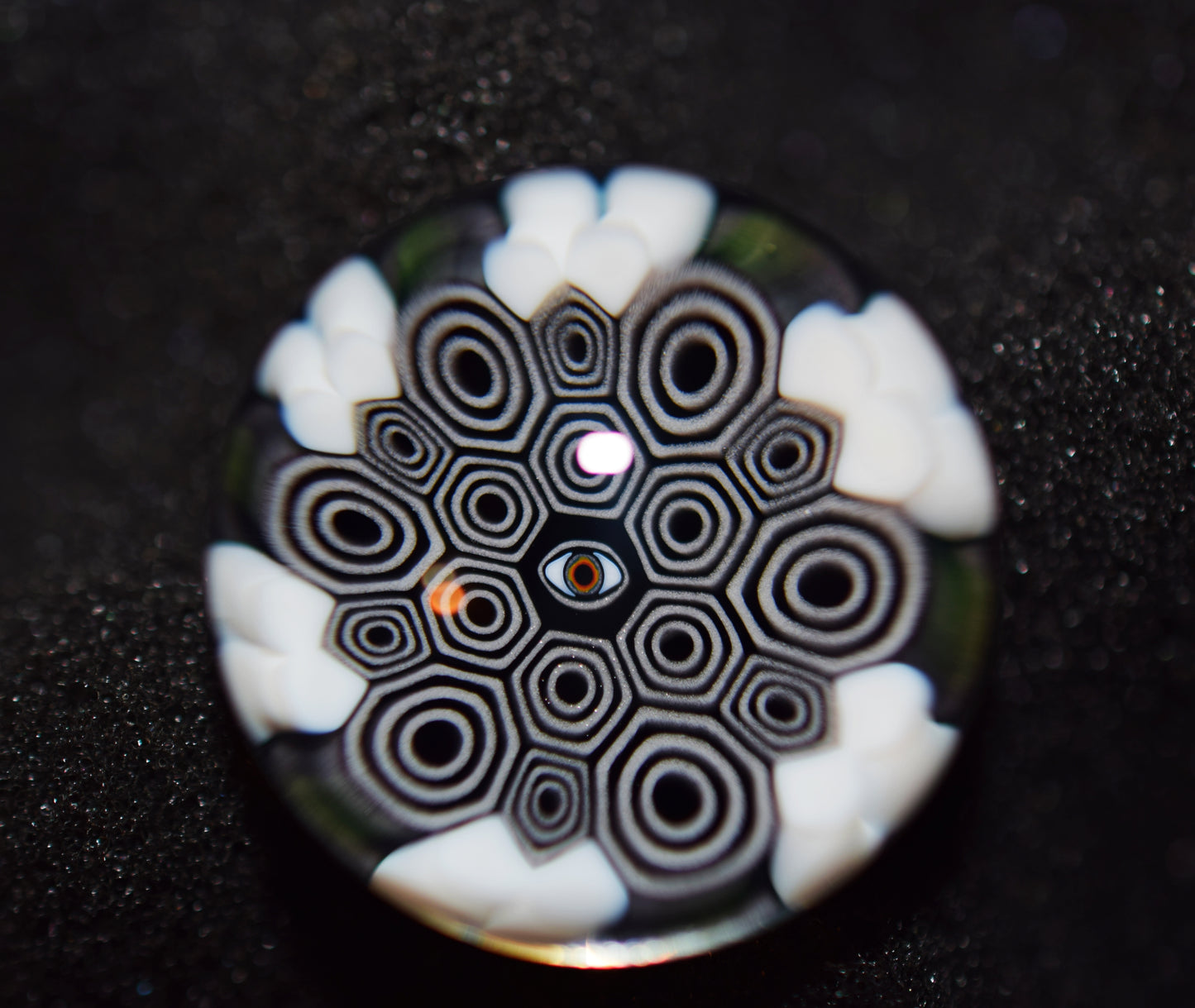 Murrine cane #27 marbles